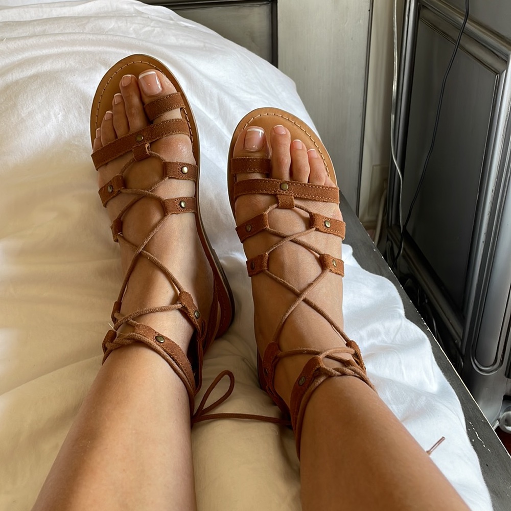 American Eagle Gladiator Sandals - image 1